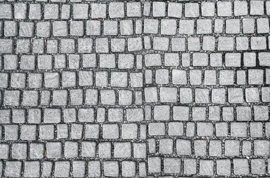 Old cobblestone pavement photo