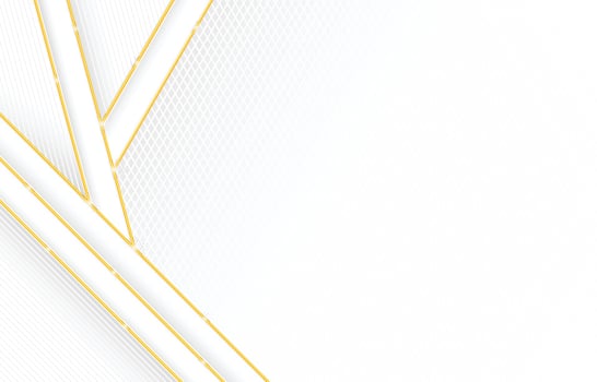 Elegant Geometric White Background with Triangle and Lines Composition vector