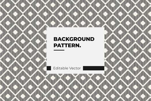 Striped Diamond Pattern vector