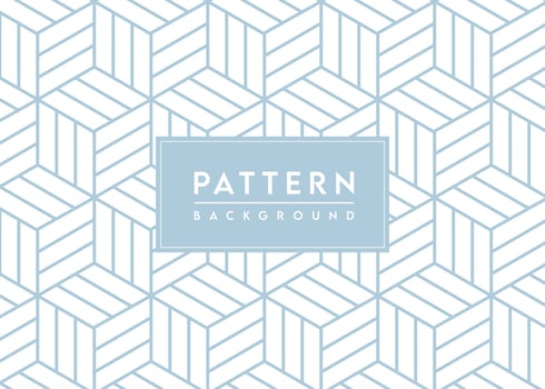 Cube Pattern Background Textured Vector Design
