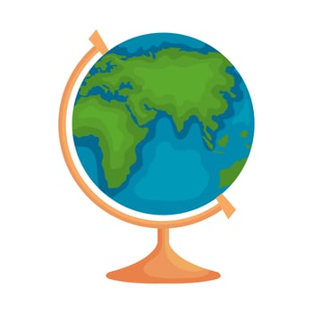 world sphere icon vector design
