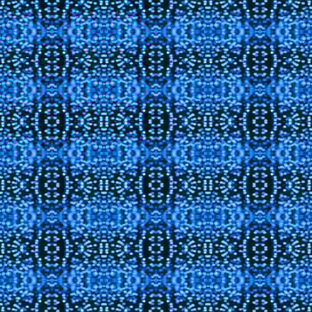 Abstract repeated blue bokeh background photo