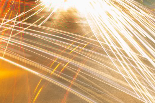 Lights of cars photo