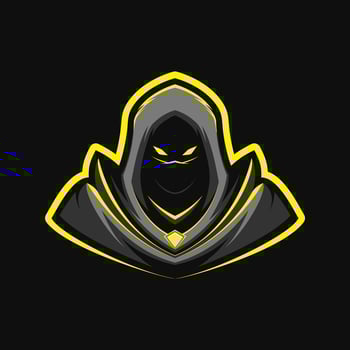 Assassin warrior mascot vector