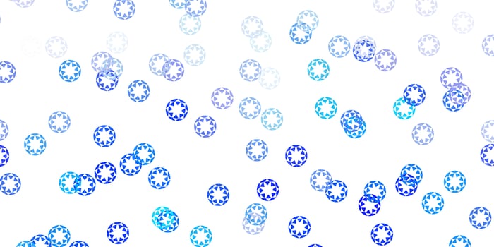 Light blue vector layout with circle shapes.
