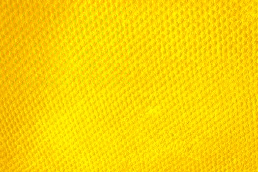 Close-up of yellow towel for texture or background photo