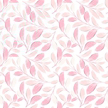 Floral seamless pattern with watercolor style vector