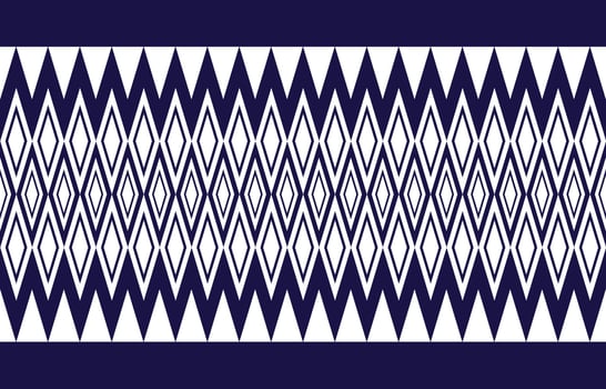 Geometric ethnic pattern vector