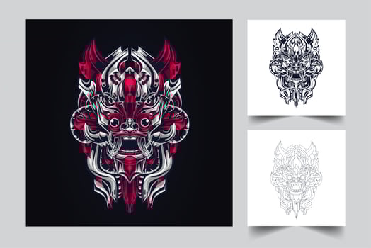 culture indonesian artwork vector