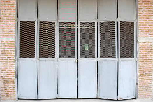 Rustic gray doors photo