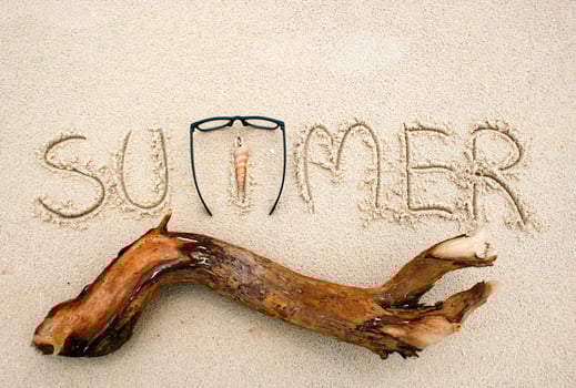 Summer in the sand photo