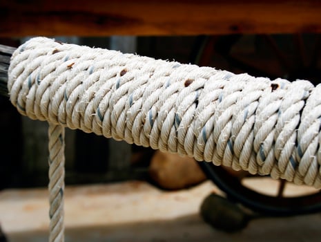 Rope roll background photo