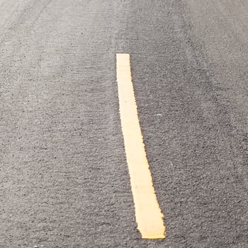 Asphalt road close-up photo