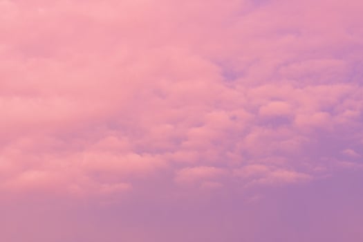 Clouds at sunset photo
