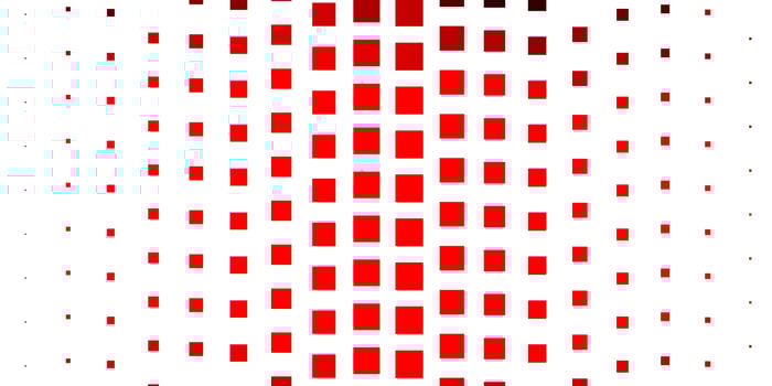 Dark Red vector pattern in square style.
