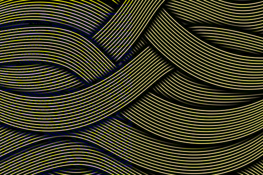 Abstract dynamic wavy line colorful background vector