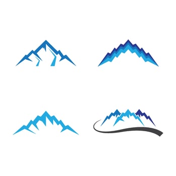 Mountain logo images vector