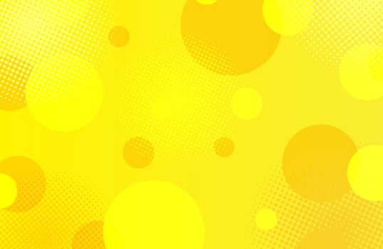 Dynamic fluid geometric yellow abstract background vector