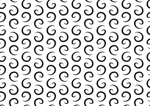 Vector texture background, seamless pattern. Hand drawn, black, white colors.