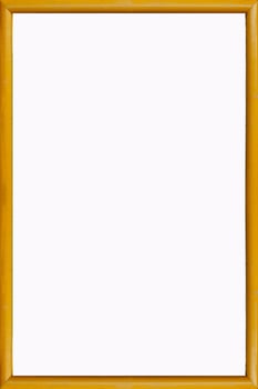 Wooden picture frame mock-up photo