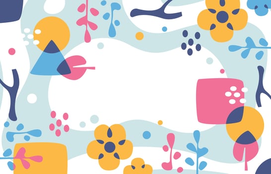 A Colorful Fine Art Abstract Background vector