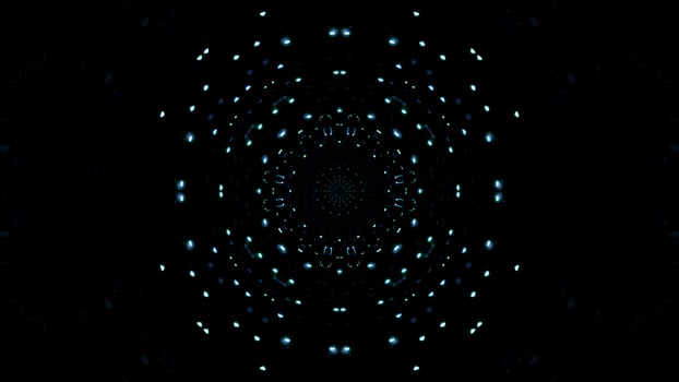 White lights 3d illustration for background or wallpaper photo