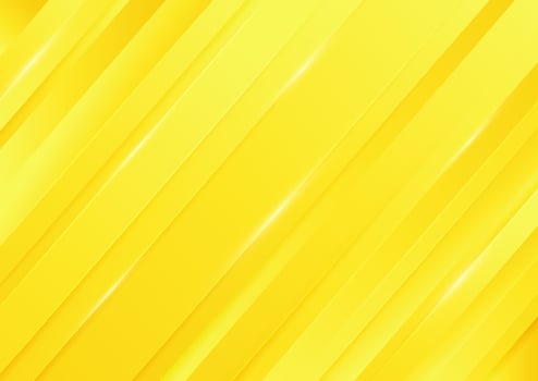 Abstract diagonal vibrant yellow background. Technology concept. vector