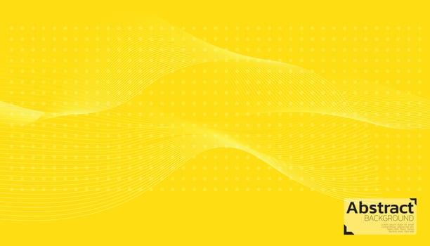 Yellow abstract background with 3d texture can be used in poster, banner, flyer and website. vector