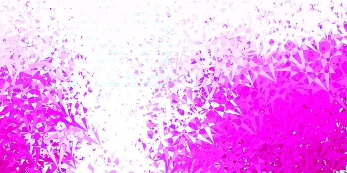 Light pink vector layout with triangle forms.