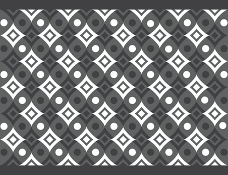 Fabric abstract pattern, vector illustration flat style