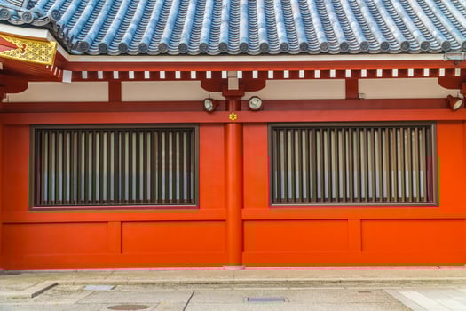 Sensoji temple in Asakusa area, Tokyo, Japan photo