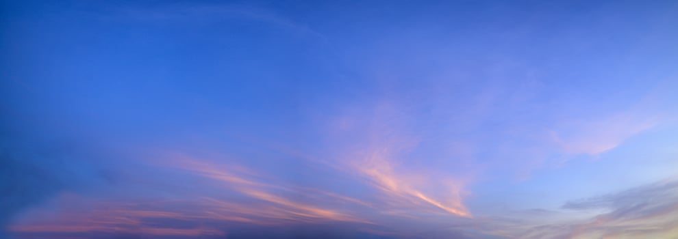 Sky at sunset photo
