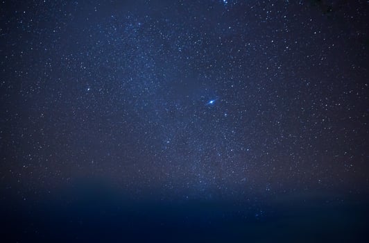 Milky Way in a starry sky photo