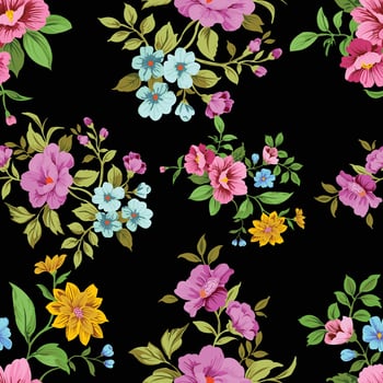 Seamless Floral Pattern cute vintage vector