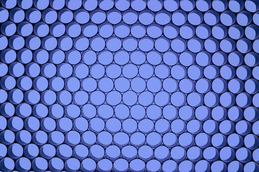 Panel of blue LED lighting photo