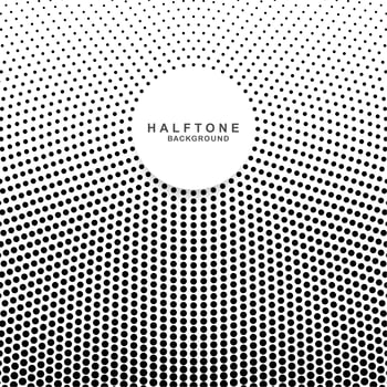 Halftone fade gradient background vector