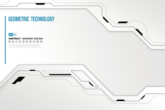 Abstract modern technology background. illustration vector