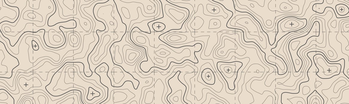 Geographic topographic map grid. Retro Topography map background. vector