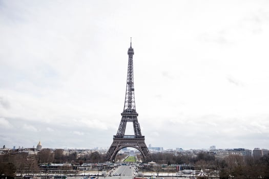 Eiffel tower in Paris, France photo