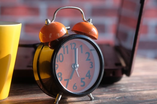 Classic alarm clock photo