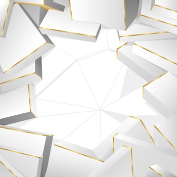 Abstract White Geometric Background vector