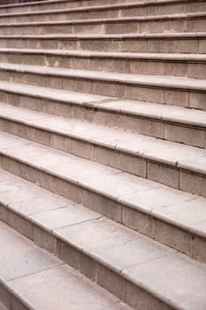 Detail of empty staircase photo