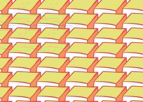 Vector texture background, seamless pattern. Hand drawn, orange, red, yellow, white colors.