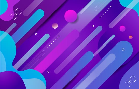 Modern Gradient Purple Blue Background vector