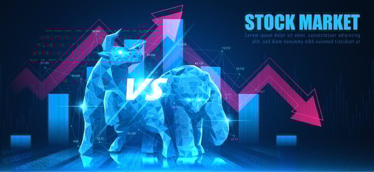 Stock market concept vector