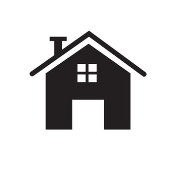 House icon sign vector