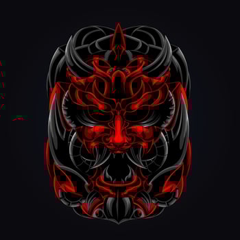horror satan angry artwork illustration vector