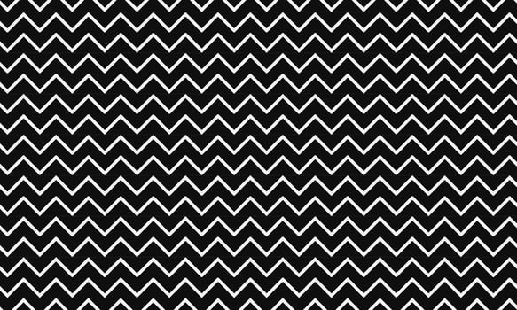 Abstract Black and White Zigzag Pattern vector