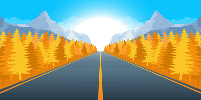 Mountain beautiful landscape background vector design illustration