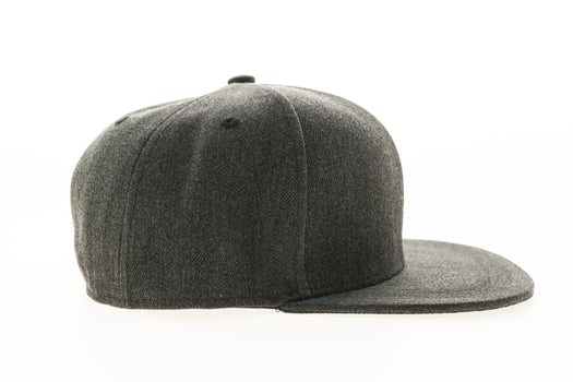 Baseball hat on white background photo